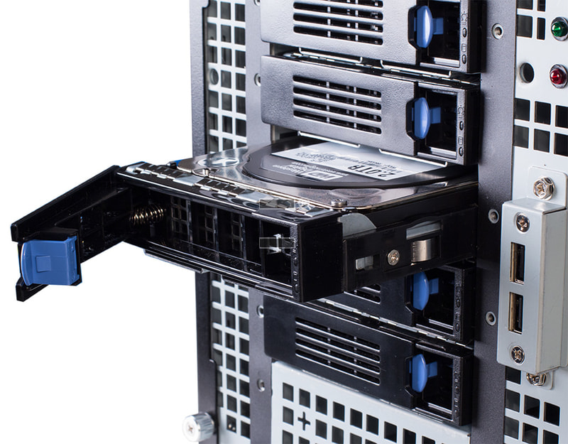 Server-Tower Intel Single-CPU TI120 - Detailansicht 1