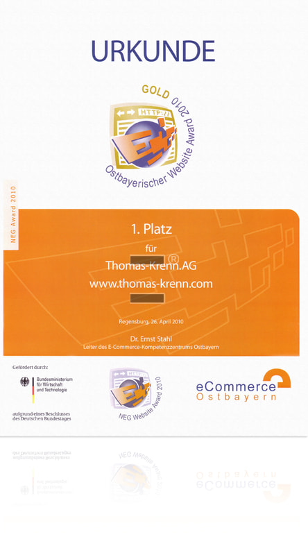 Ostbayerischer Website Award 2010