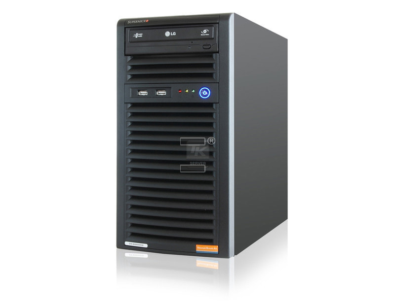 Server-Tower Intel Single-CPU SC731 - Front view