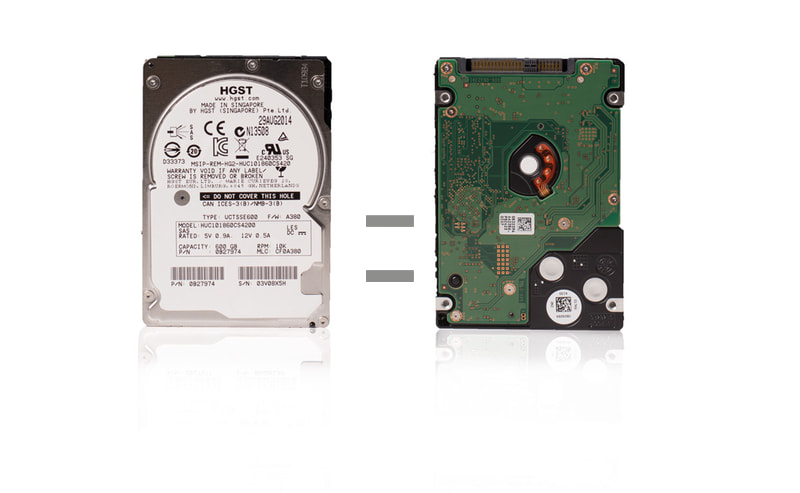 SSDs - 600 GB SAS III HGST 2,5&quot;