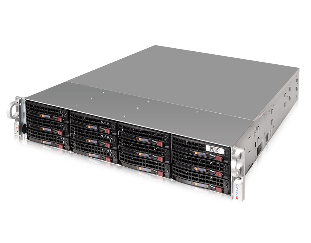UXS Server Supermicro Workstation 3 Bay VMware ESXi Xeon Low Power 8 core 48GB 