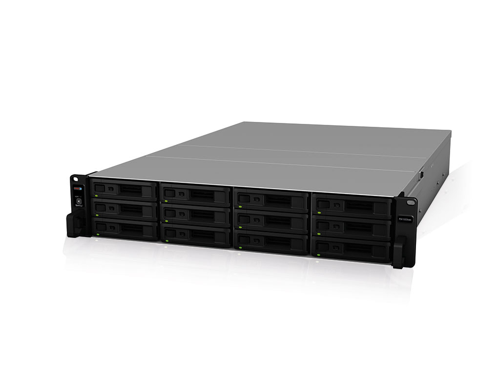 Synology RX1222sas JBOD - Server view