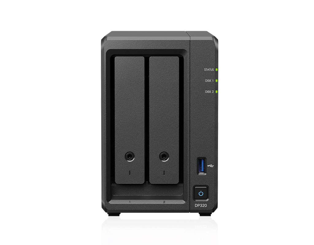 Synology ActiveProtect appliances DP320 / DP340 - Front viewSynology_DP320_Nas_Front view