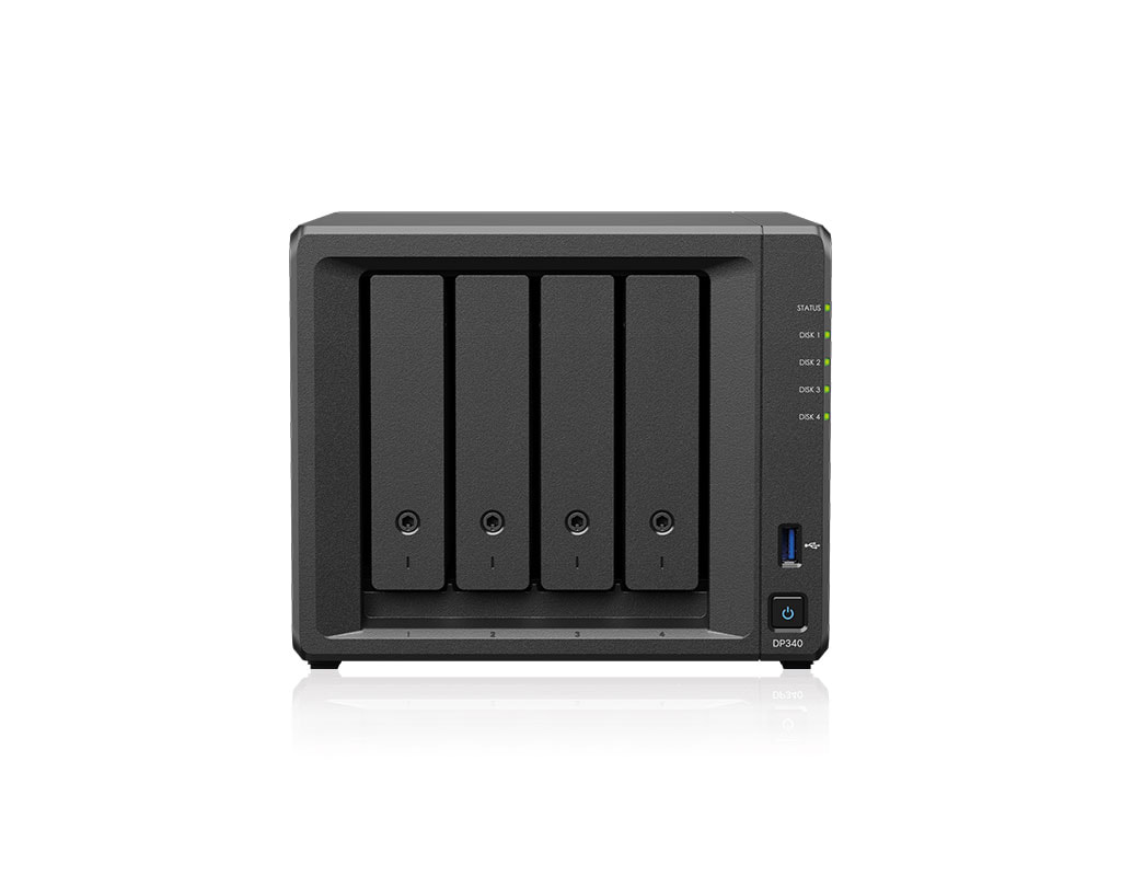 Synology ActiveProtect appliances DP320 / DP340 - Synology_DP340_Nas_front_view