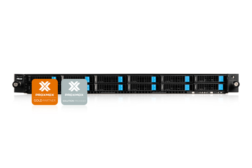 Proxmox VE Ceph HCI (RI2112) - Front view