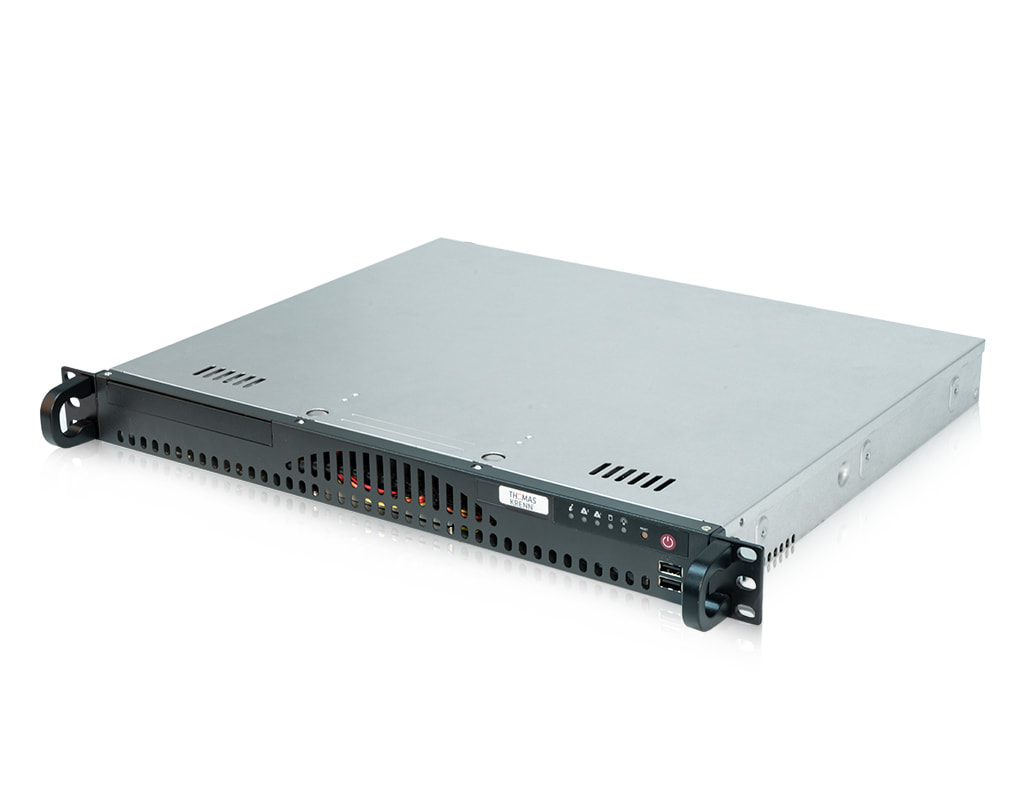 1U Intel single-CPU RI1102-SMXE server - Server view