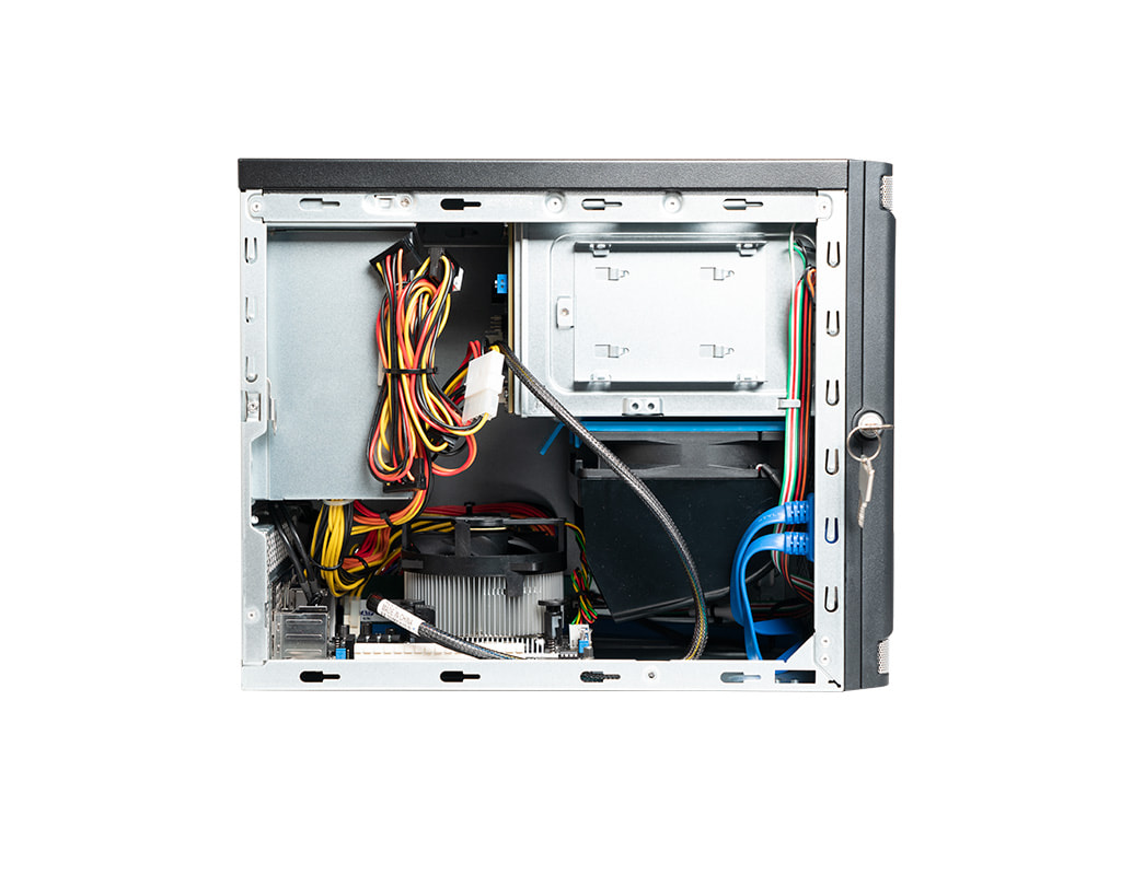Microserver MI106+ - Innenansicht