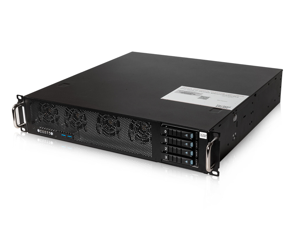 2U Intel single-CPU RI1204-AIXSG server - Server view