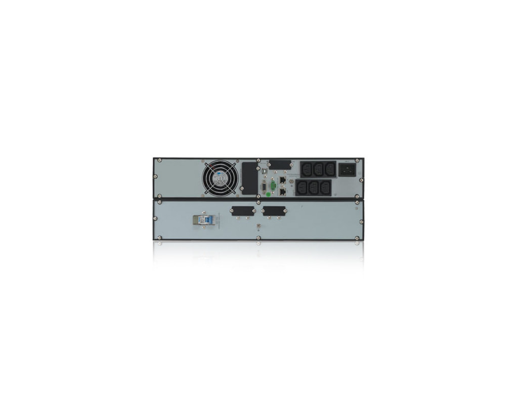 Online double conversion UPS – Xanto series - Xanto_2000_rear_view_with_battery_pack_horizontal