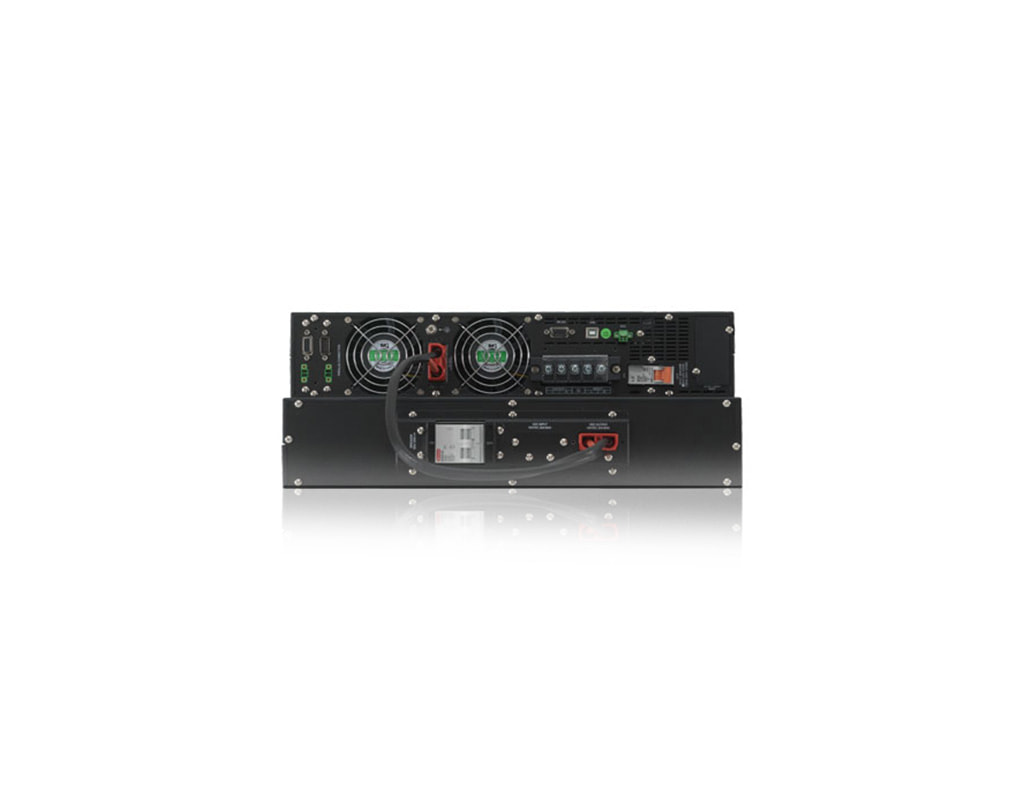 Online double conversion UPS – Xanto series - Xanto_6000_rear_view_horizontal