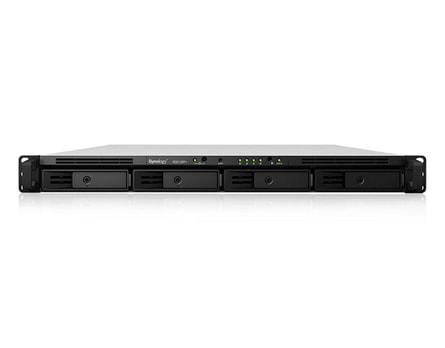 Synology RS815RP+ NAS - Frontalansicht Synology RS815RP+ NAS - Frontalansicht