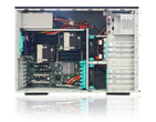 Server-Tower Intel Dual-CPU SR108 LowNoise - Innenansicht