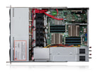 1U Intel Dual-CPU SC815R Server - Internal view