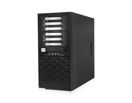Server-Tower Intel Single-CPU TI1506-INXEN - Frontansicht