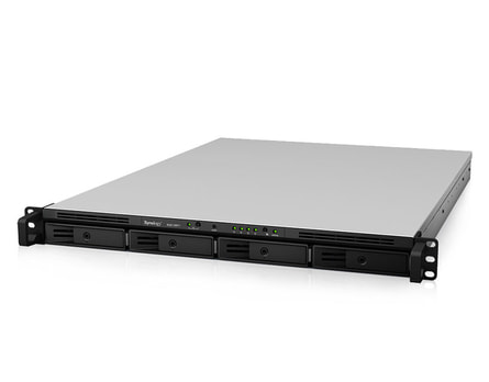 Synology RS815RP+ NAS - Serveransicht Synology RS815RP+ NAS - Serveransicht