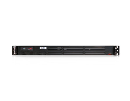 1U Intel single-CPU RI1101H-XE server - Front view