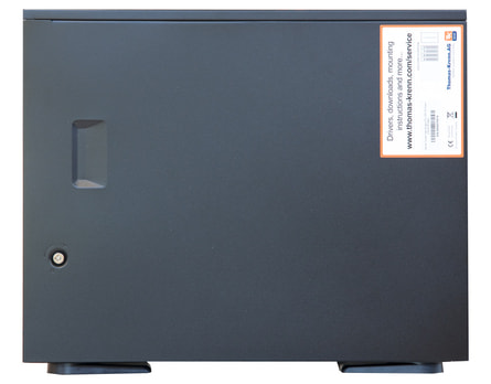 Server-Tower Intel Dual-CPU TI204L LowNoise - Seitlich