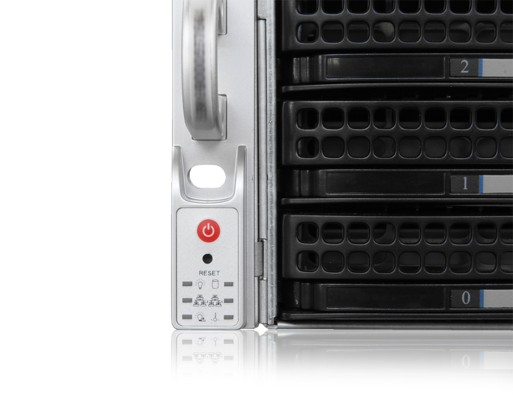 2U Intel single-CPU RI1212-SMXS server - Detail Display