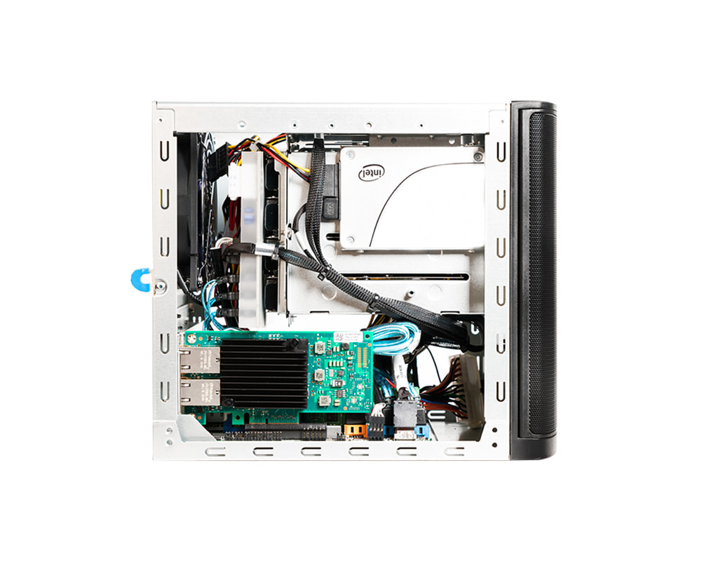 S2D micro-cluster - interior view