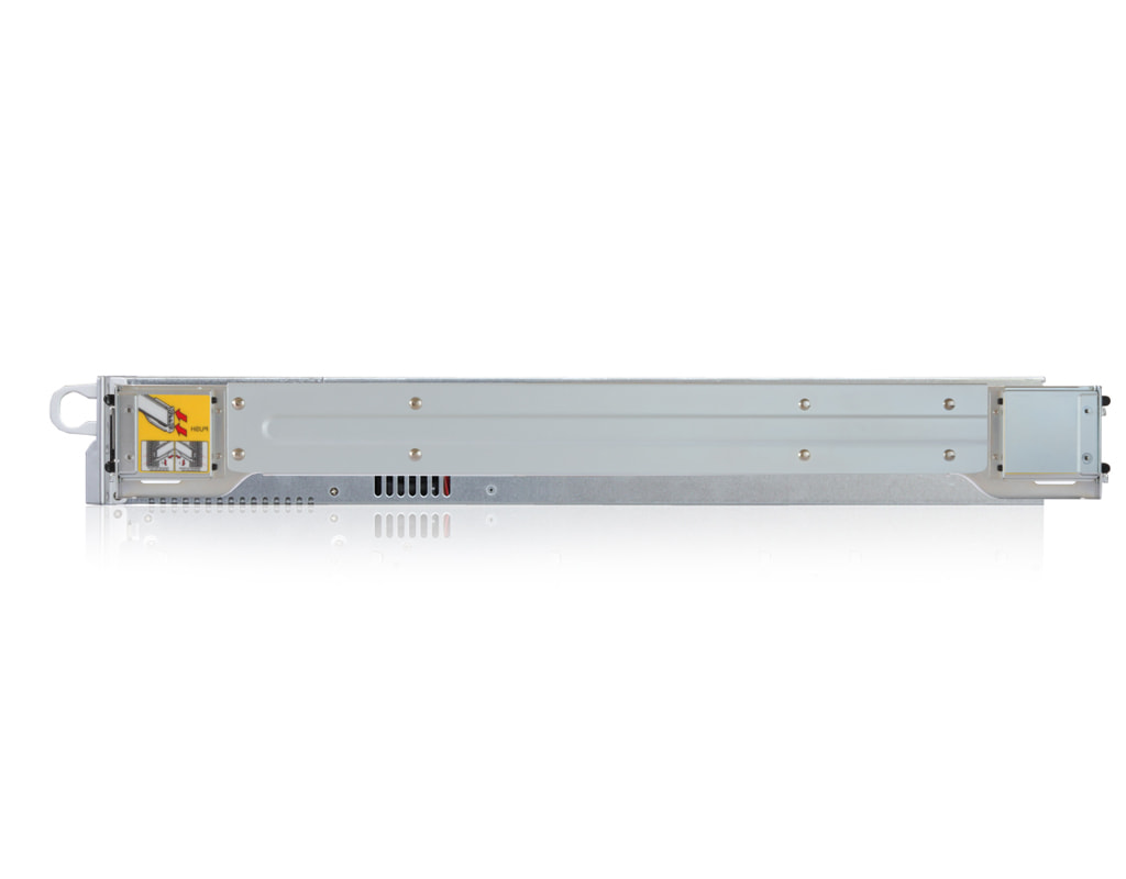 2HE AMD Dual-CPU RA2212 Server - Seitenansicht