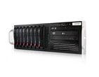 3HE Intel Dual-CPU RI2308 Server - Frontansicht