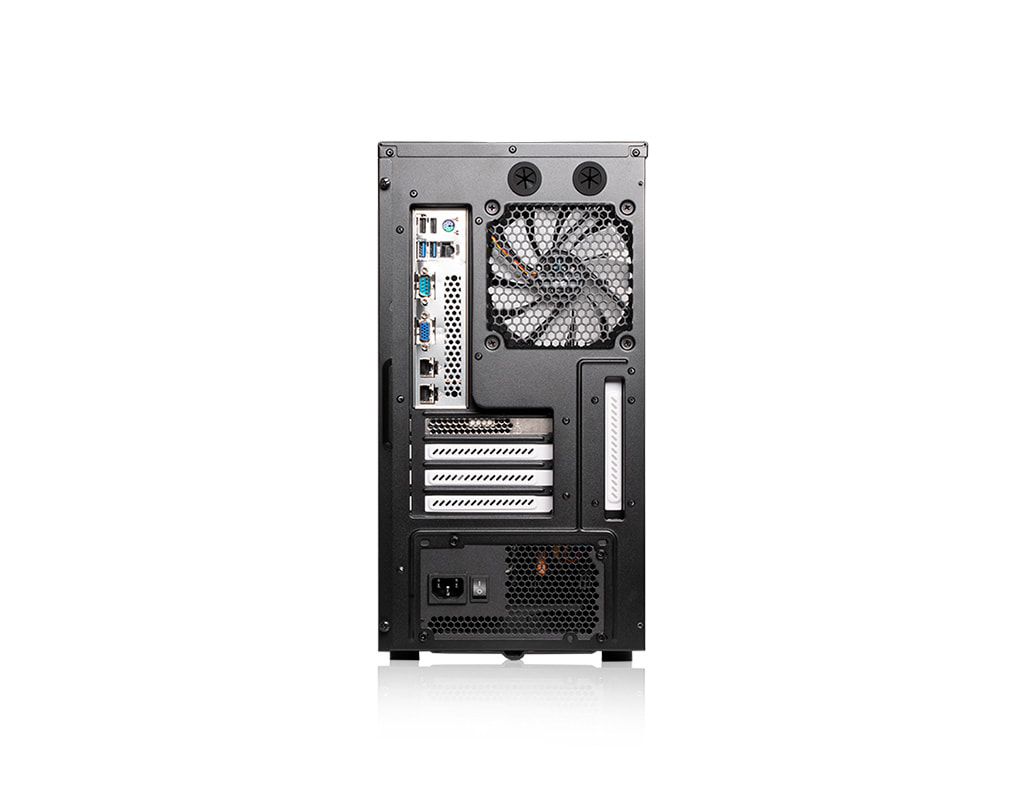 Server-Tower Intel Single-CPU TI106S - Rückansicht Asus Server-Tower Intel Single-CPU TI106S - Rückansicht Asus