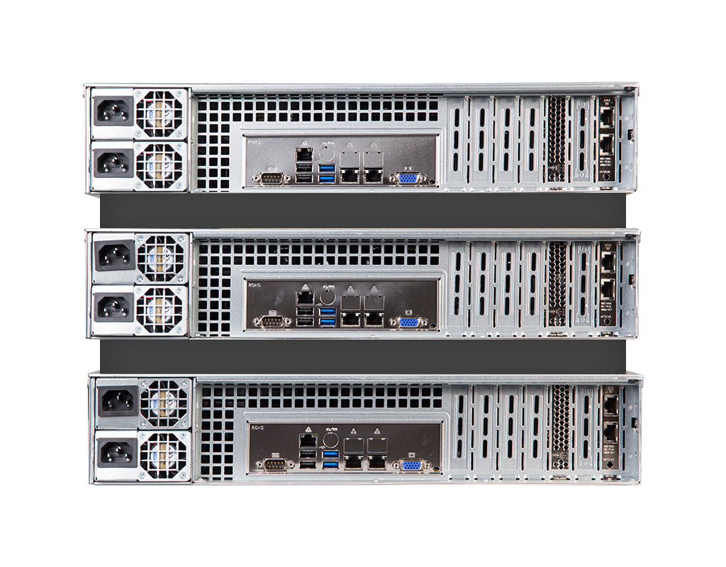 VMware vSAN Appliance - Rückansicht