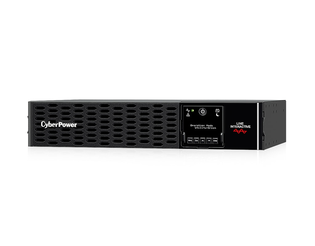 CyberPower line-interactive UPS - Rack front view CyberPower line-interactive UPS - Rack front view