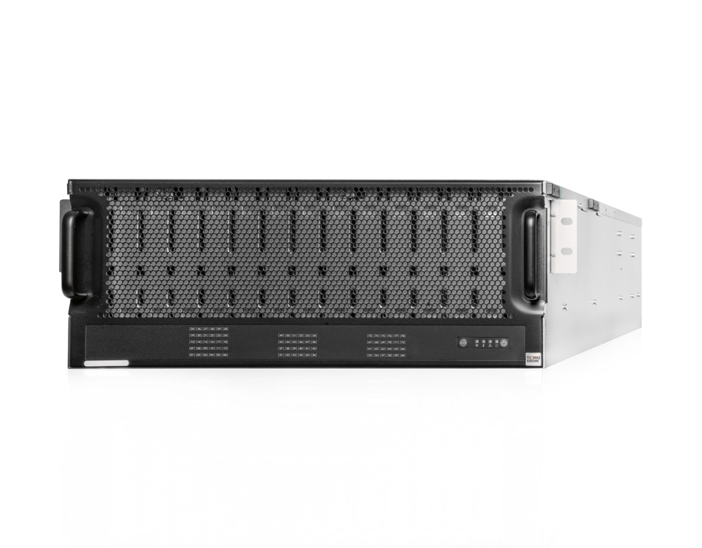 4U drive expansion unit JBOD J2478 - Front view