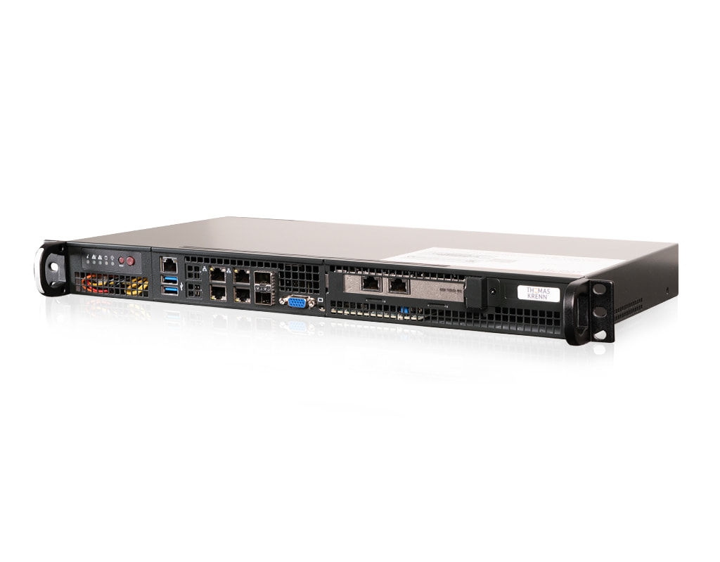 1U Intel single-CPU RI1102-SMXDFH server - Server view