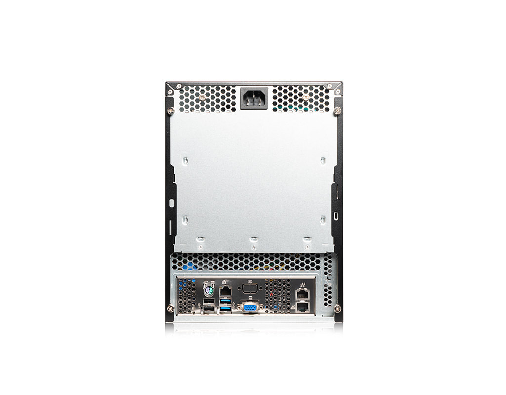 Microserver MI106+ - Rückansicht Microserver MI106+ - Rückansicht