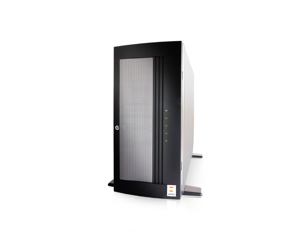 Workstation Intel single-CPU TI104W+ - Front view
