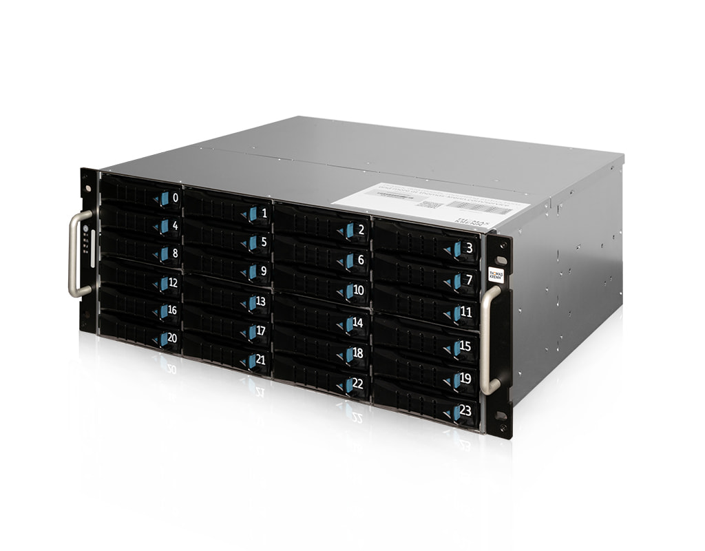 VDS – JBOD 24 4U - Serveransicht