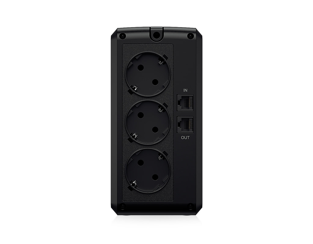 CyberPower backup UPS - Rear view