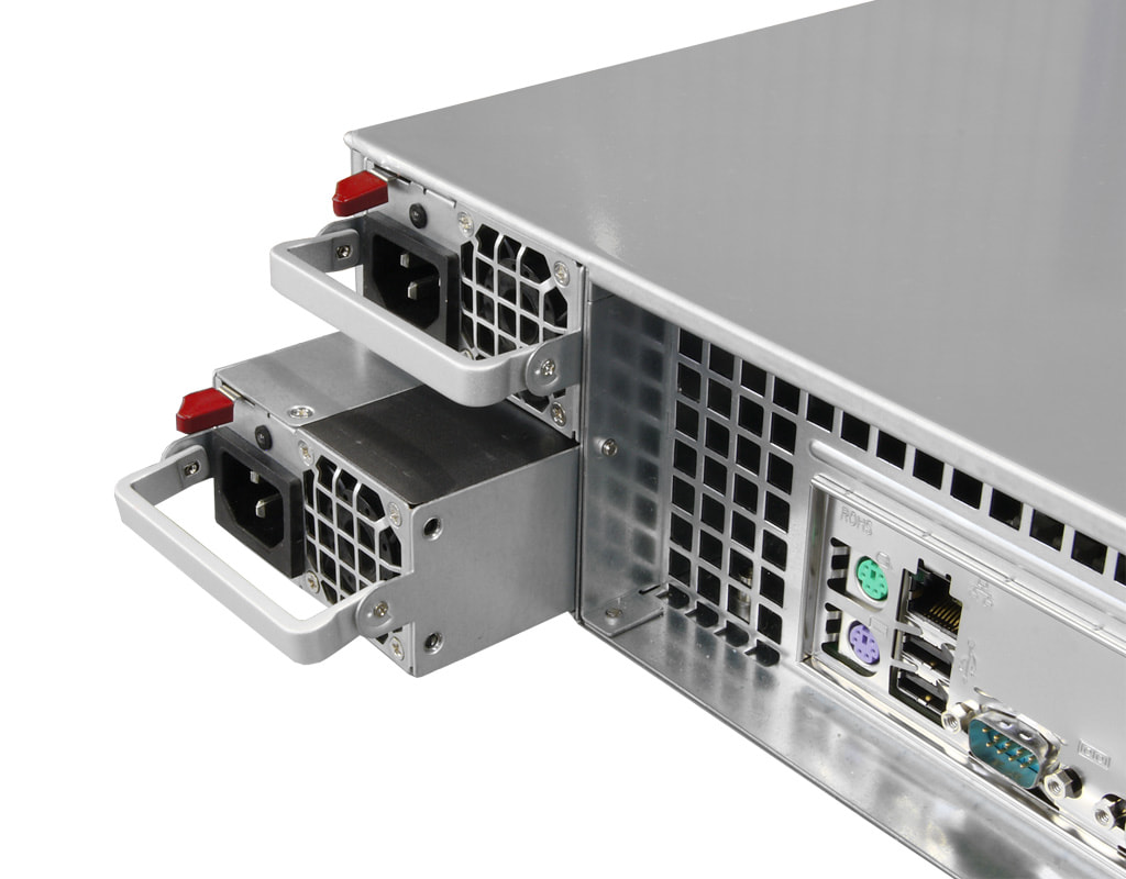 2U Intel single-CPU RI1212-SMXS server - Detailed power supply