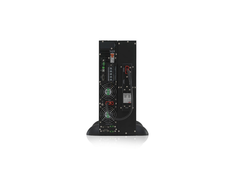 Online double conversion UPS – Xanto series - Xanto_6000_rear_view