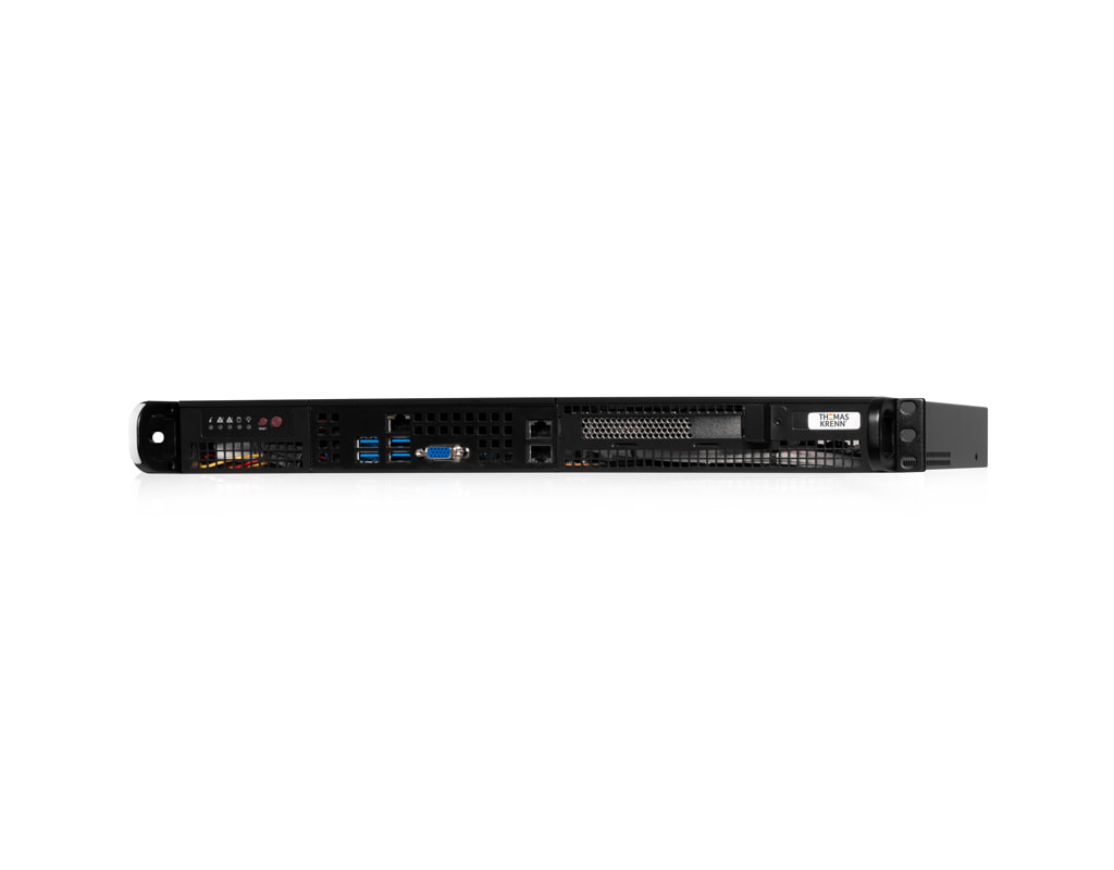 1U Intel single-CPU RI1101-SMXEFH server - Front view