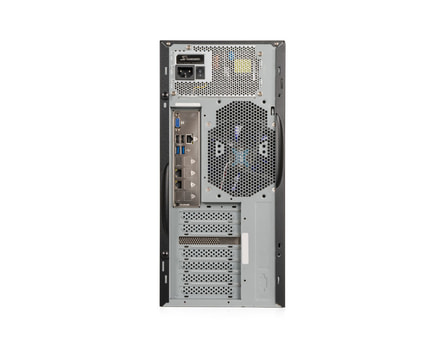 Server-Tower Intel Single-CPU TI1506-INXSN - Rückansicht