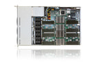 1HE Intel Quad-CPU SC8016 Server - Innenansicht 1