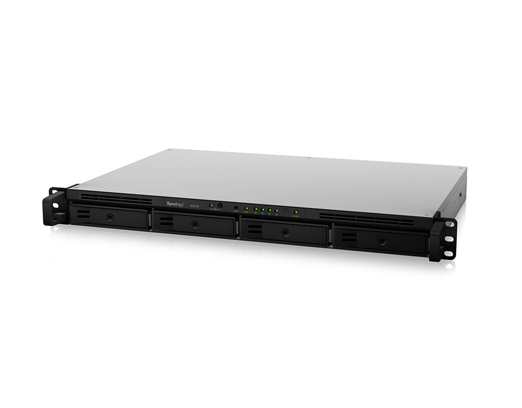 Synology RX418 JBOD - Frontansicht
