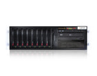 3HE Intel Dual-CPU RI2308 Server - Frontalansicht