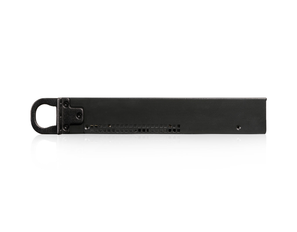 1U Intel single-CPU RI1102-SMXDFH server - Side view 1U Intel single-CPU RI1102-SMXDFH server - Side view
