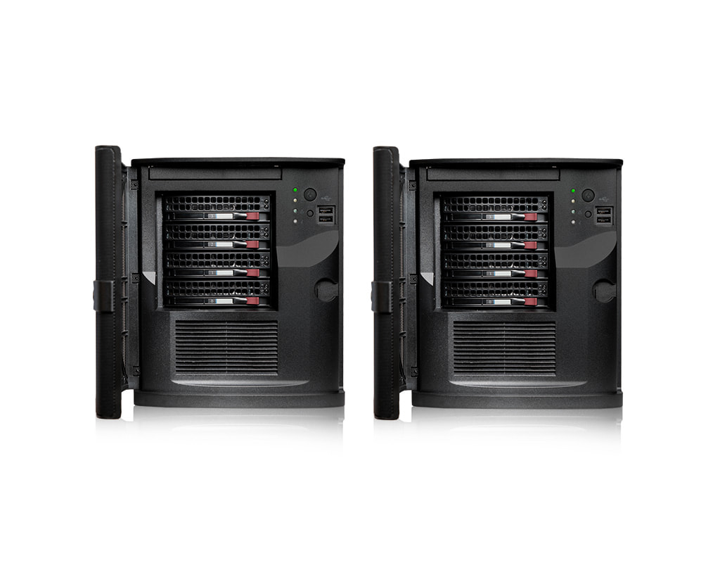 S2D micro-cluster - Front view open