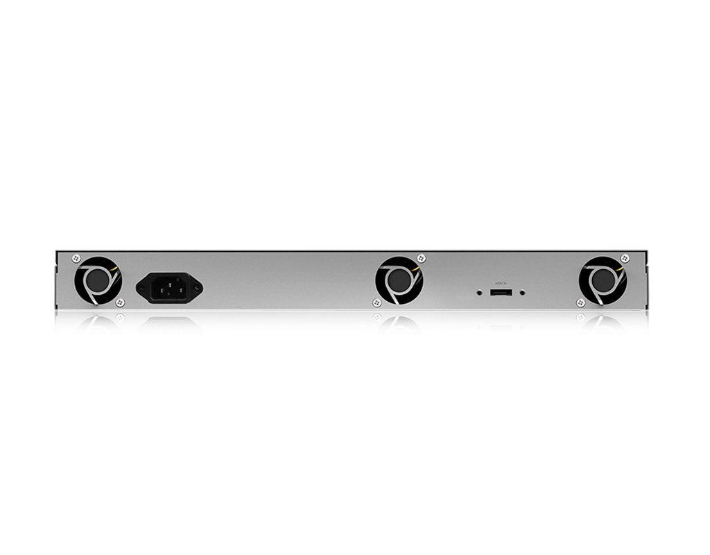Synology RX418 JBOD - Rückansicht