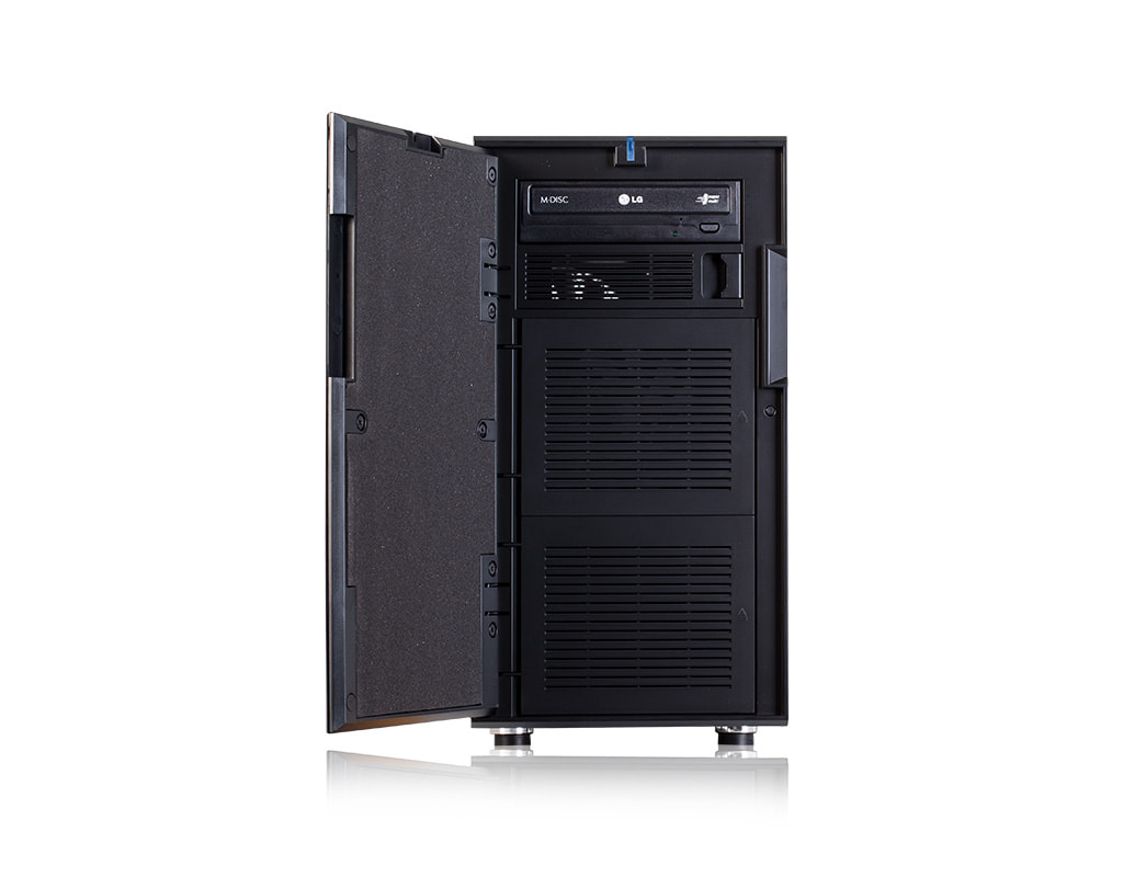 Business-PC PA6T - Frontalansicht offen