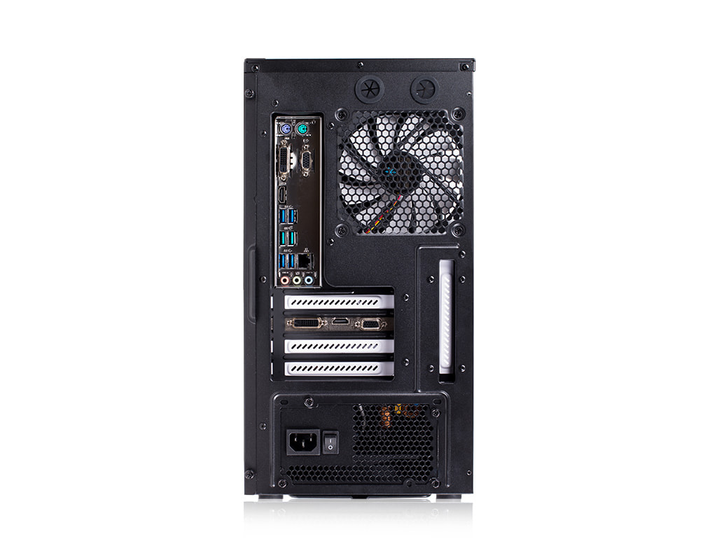 Business-PC PA6T - Rückansicht