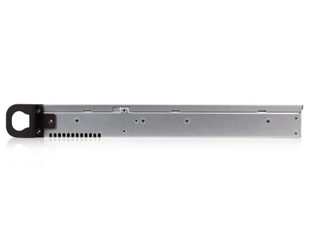 1U Intel single-CPU RI1102H+ server Scalable - Side view