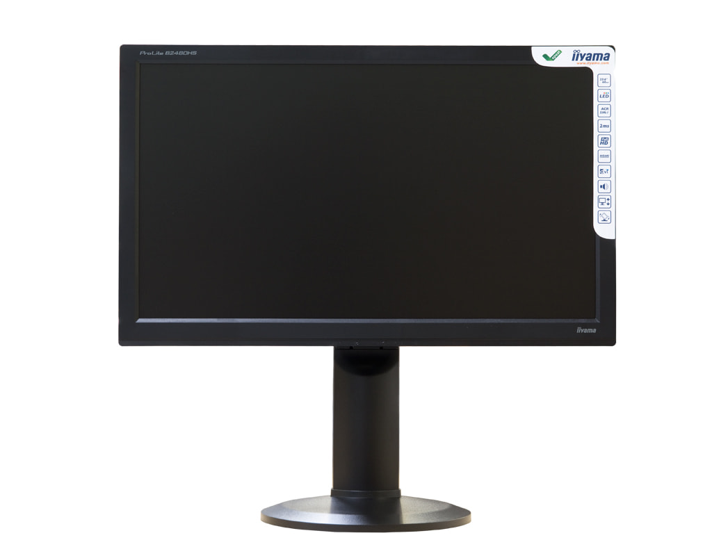 Business-PC PA6T - 23,6" TFT Monitor Iiyama B2480HS-B1 (optional)