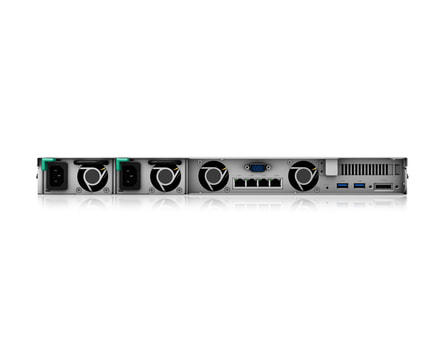 Synology RS818RP+ NAS - Rückansicht