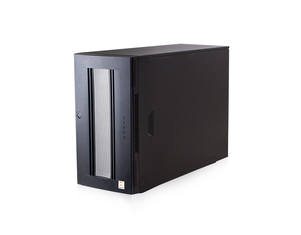 Server-Tower Intel Single-CPU TI120+ - Serveransicht